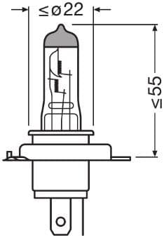 Kvēlspuldze ams-OSRAM 64193CBN-HCB 3