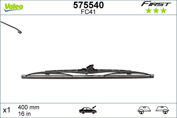 Stikla tīrītāja slotiņa VALEO 575540 1