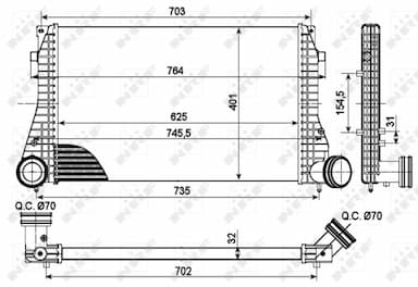 Starpdzesētājs NRF 30290 5