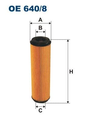 Eļļas filtrs FILTRON OE 640/8 1