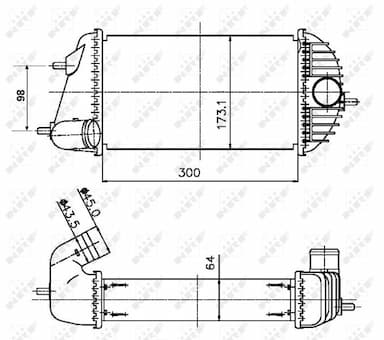 Starpdzesētājs NRF 30246 5