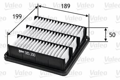 Gaisa filtrs VALEO 585200 1