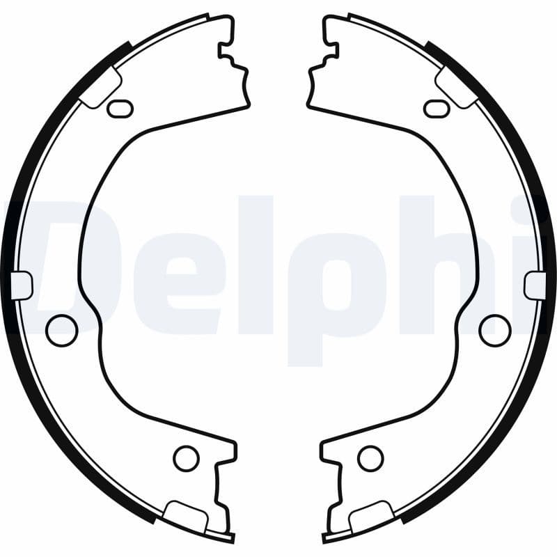 Bremžu loku kompl., Stāvbremze DELPHI LS2159 1