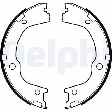 Bremžu loku kompl., Stāvbremze DELPHI LS2159 1