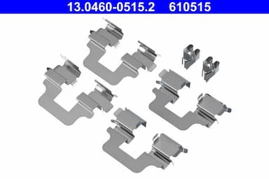 Piederumu komplekts, Disku bremžu uzlikas ATE 13.0460-0515.2 2