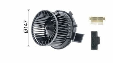 Salona ventilators MAHLE AB 67 000P 12