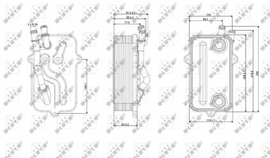 Eļļas radiators, Automātiskā pārnesumkārba NRF 31268 5