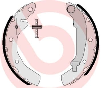 Bremžu loku komplekts BREMBO S 15 501 1