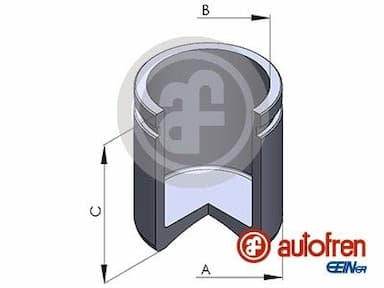 Virzulis, Bremžu suports AUTOFREN SEINSA D02573 1