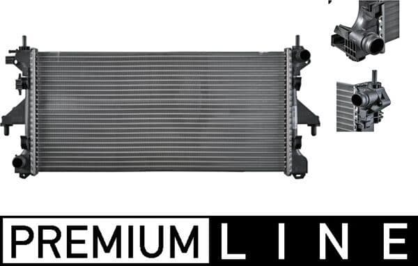 Radiators, Motora dzesēšanas sistēma MAHLE CR 880 000P 1