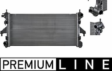 Radiators, Motora dzesēšanas sistēma MAHLE CR 880 000P 1