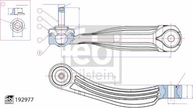 Stiepnis/Atsaite, Stabilizators FEBI BILSTEIN 192977 1