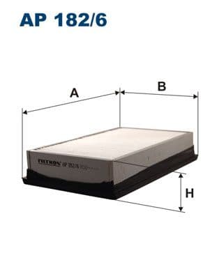 Gaisa filtrs FILTRON AP 182/6 1