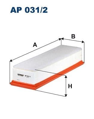 Gaisa filtrs FILTRON AP 031/2 1