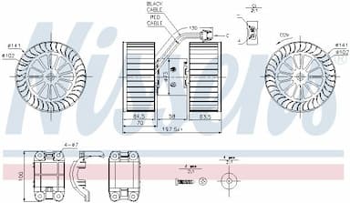 Salona ventilators NISSENS 87115 6