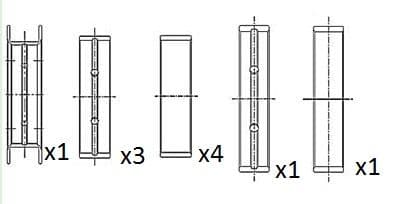 Kloķvārpstas gultnis FAI AutoParts BM1020-STD 1