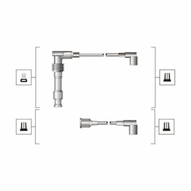 Augstsprieguma vadu komplekts MAGNETI MARELLI 941319170085 1