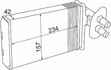 Siltummainis, Salona apsilde MAHLE AH 69 000S 1