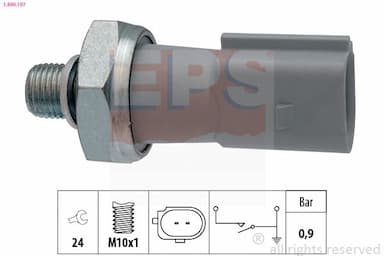 Eļļas spiediena devējs EPS 1.800.197 1