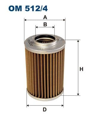 Hidrofiltrs, Automātiskā pārnesumkārba FILTRON OM 512/4 1