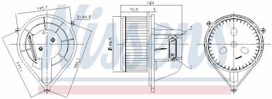 Salona ventilators NISSENS 87241 6