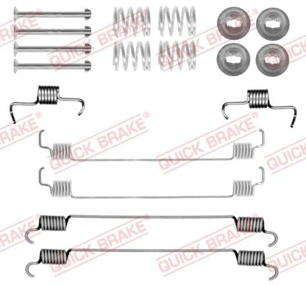 Piederumu komplekts, Bremžu loki QUICK BRAKE 105-0058 1