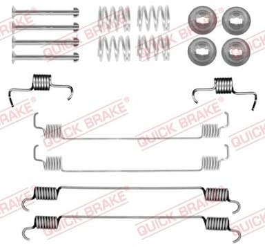 Piederumu komplekts, Bremžu loki QUICK BRAKE 105-0058 1