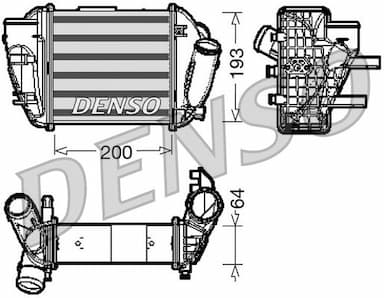 Starpdzesētājs DENSO DIT02005 1