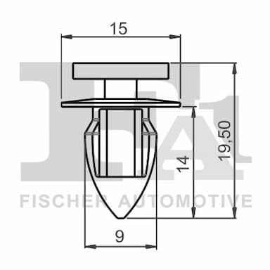 Moldings/aizsarguzlika FA1 22-40012.5 2