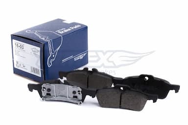 Bremžu uzliku kompl., Disku bremzes TOMEX Brakes TX 16-03 2