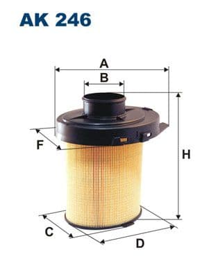 Gaisa filtrs FILTRON AK 246 1