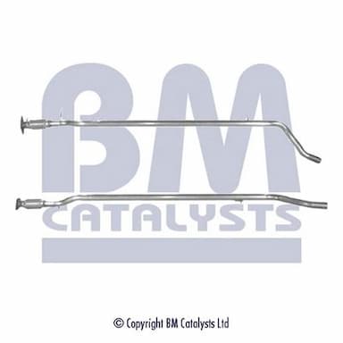 Izplūdes caurule BM CATALYSTS BM50025 1