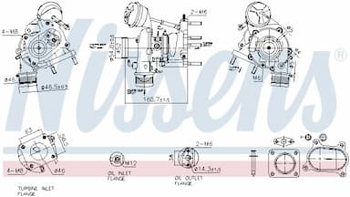 Kompresors, Turbopūte NISSENS 93537 6