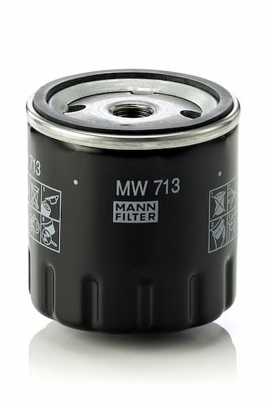 Eļļas filtrs MANN-FILTER MW 713 1