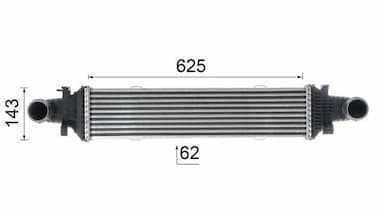 Starpdzesētājs MAHLE CI 357 000P 12