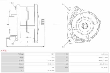 Ģenerators AS-PL A3051 5