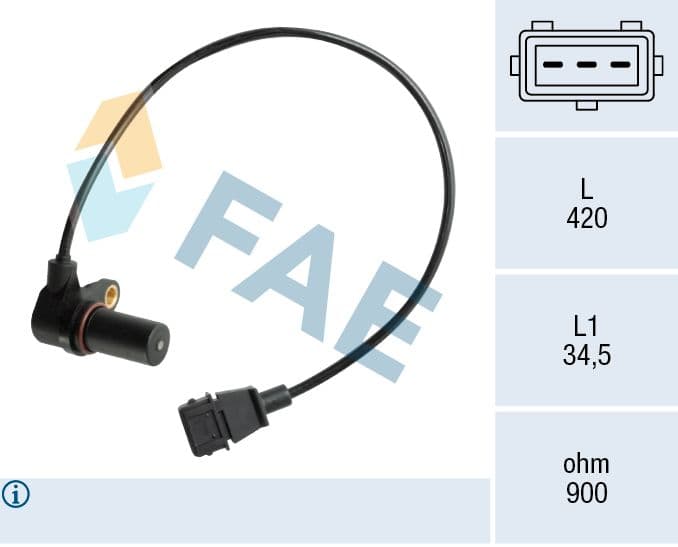 Impulsu devējs, Kloķvārpsta FAE 79073 1