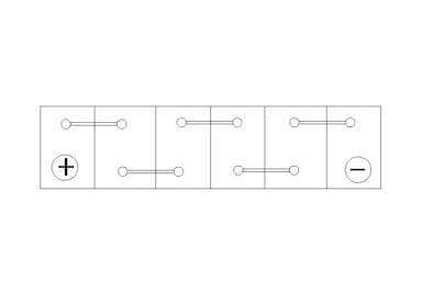 Startera akumulatoru baterija BOSCH 0 092 S40 190 7