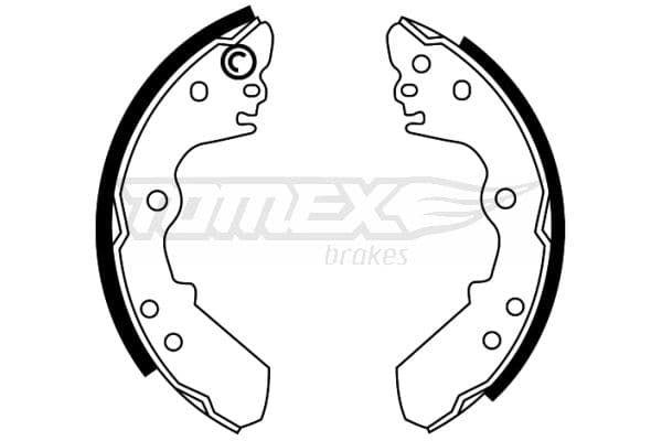 Bremžu loku komplekts TOMEX Brakes TX 22-47 1