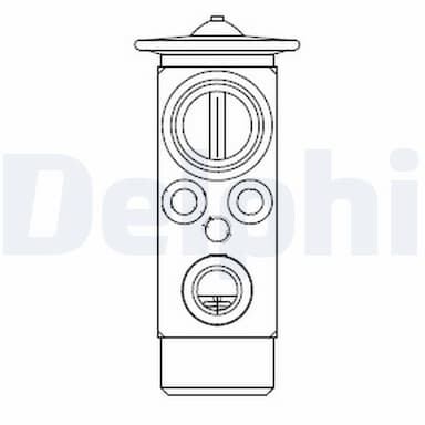 Izplešanās vārsts, Gaisa kond. sistēma DELPHI CB1024V 1