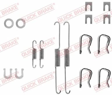 Piederumu komplekts, Bremžu loki QUICK BRAKE 105-0549 1