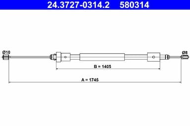 Trose, Stāvbremžu sistēma ATE 24.3727-0314.2 1