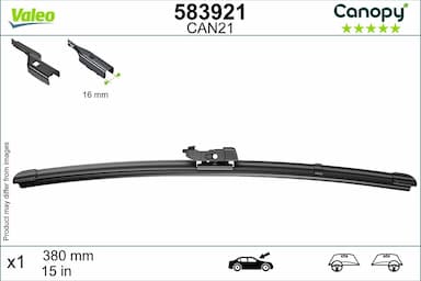 Stikla tīrītāja slotiņa VALEO 583921 1