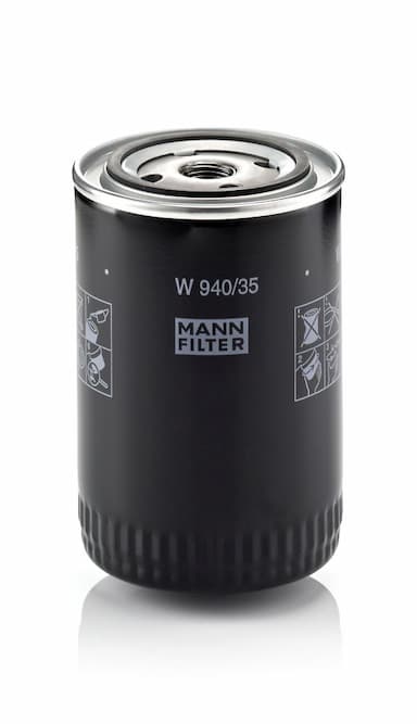 Eļļas filtrs MANN-FILTER W 940/35 1