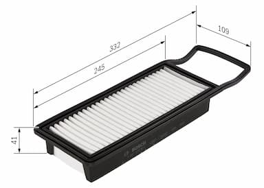 Gaisa filtrs BOSCH 1 987 429 191 5