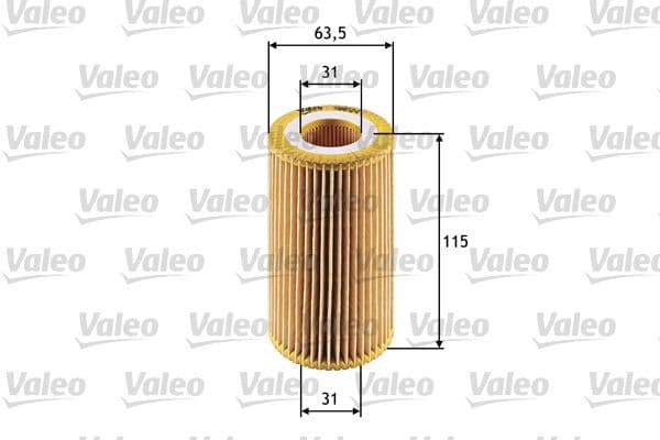 Eļļas filtrs VALEO 586524 1