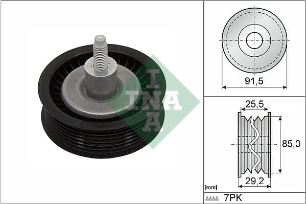 Parazīt-/Vadrullītis, Ķīļrievu siksna Schaeffler INA 532 0909 10 1