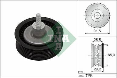 Parazīt-/Vadrullītis, Ķīļrievu siksna Schaeffler INA 532 0909 10 1