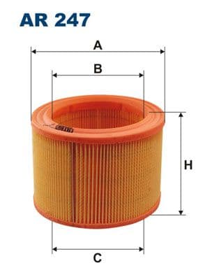 Gaisa filtrs FILTRON AR 247 1