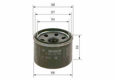 Eļļas filtrs BOSCH F 026 407 050 5